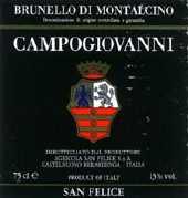 Campogiovanni - Brunello di Montalcino NV